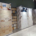 Hanging sliding tile display stand