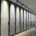 Wall-fixed ceramic tile display racks