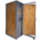 Pull-out wood flooring display rack (rotating)