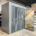 High-end panel pull-out rotating display cabinet