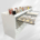 20-layer drawer-style ceramic tile display stand + recessed material board display rack
